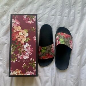 Gucci Floral Slides